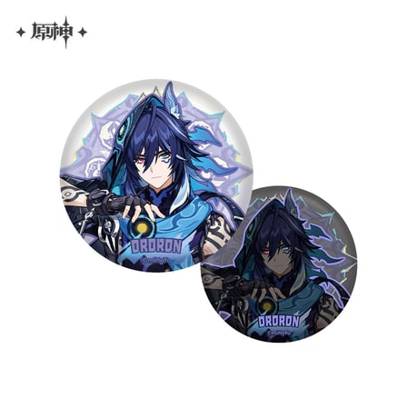 【原神公式店】ナタ 缶バッジ 12元