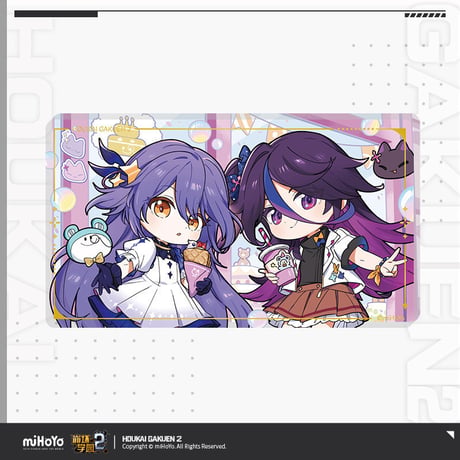 【崩壊学園2公式店】12周年 アクリルプレート 35元 (予約200日以内発送)