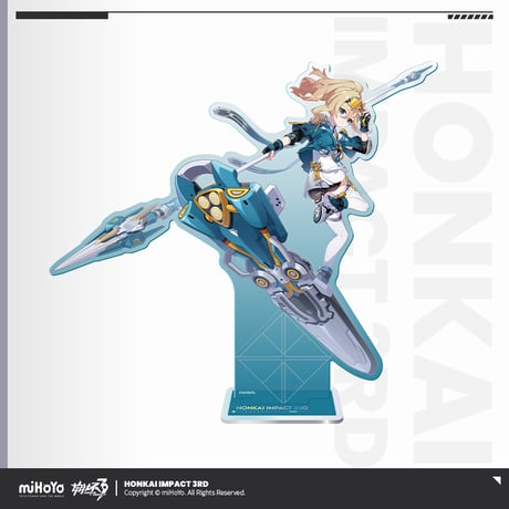 【崩壊3rd公式店】第二部 立ち絵 アクリルスタンド 48元