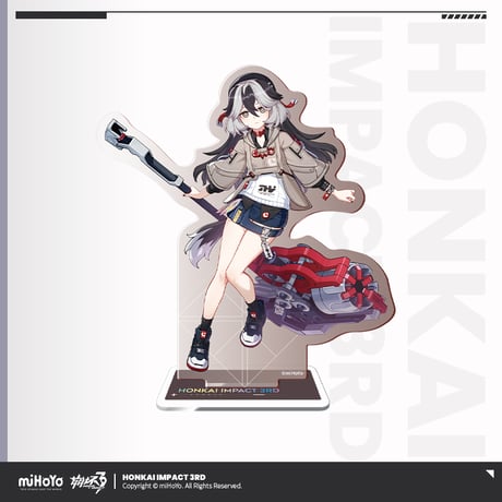 【崩壊3rd公式店】第二部 立ち絵 アクリルスタンド 48元