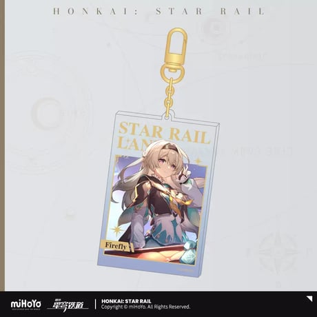 【崩スタ公式店】星鉄LAND キーホルダー 28元