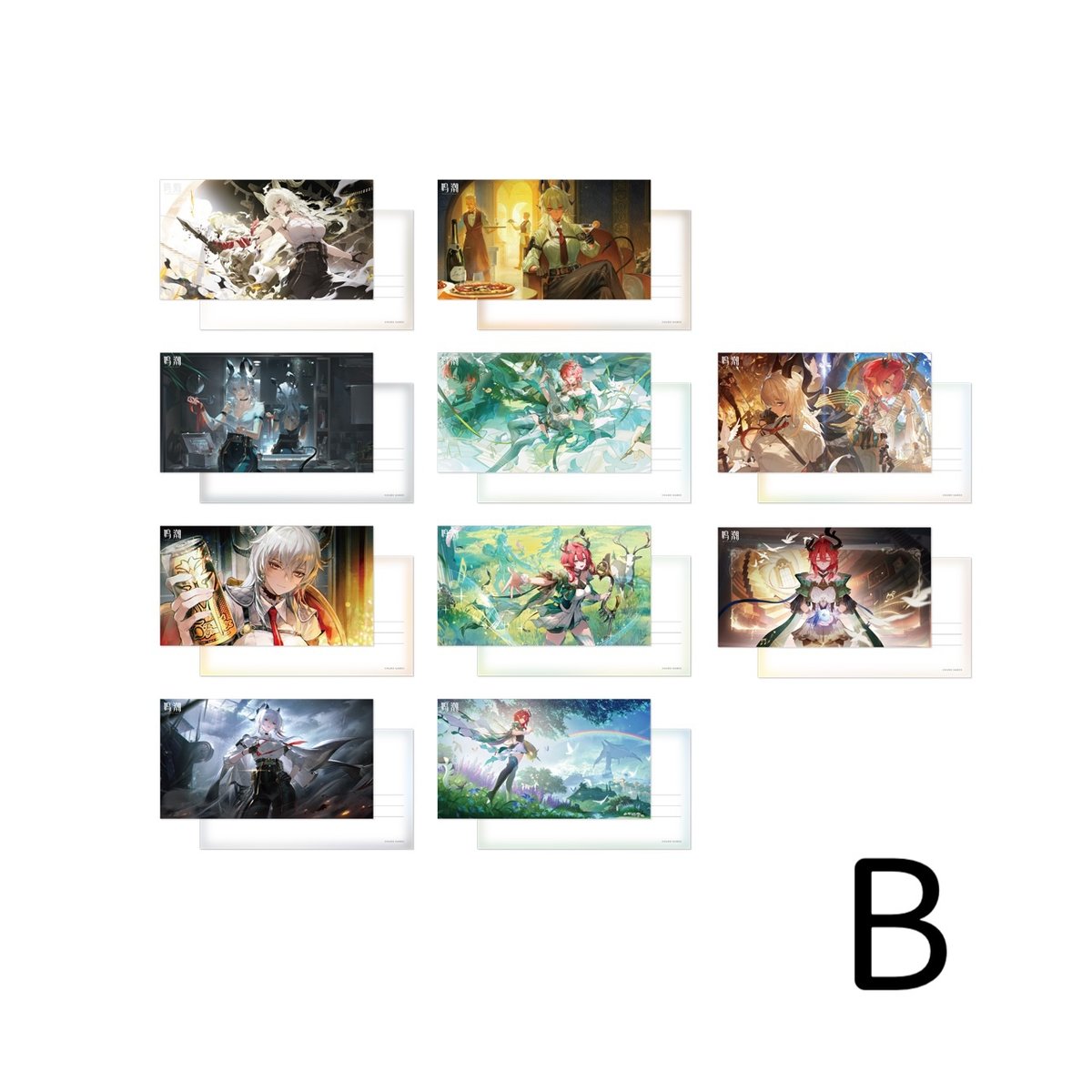 KURO GAMES旗艦店】鳴潮 2508 共鳴者 挿絵 ポストカード 25元 | ちゃぱん