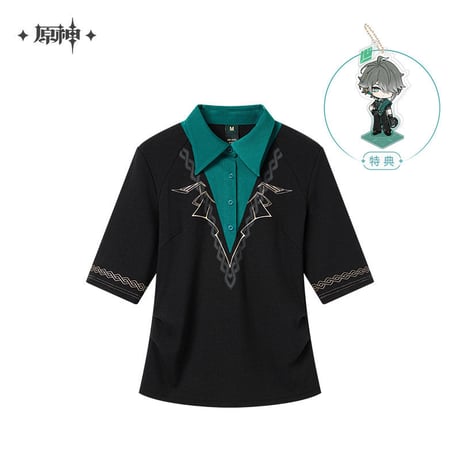 【原神公式店】アルハイゼン 襟付き カットソー 249元 （予約10中発送）
