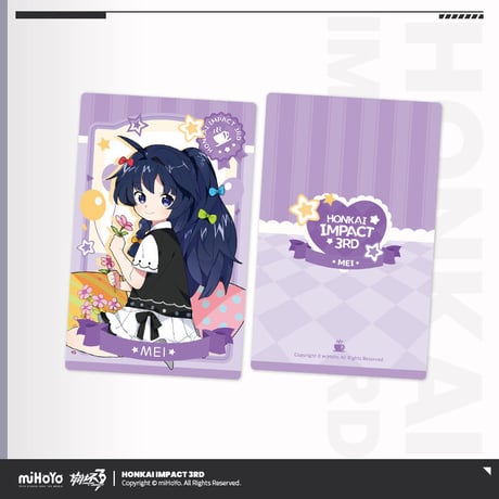 【崩壊3rd公式店】ちびっこ お茶会 ホロカード 15元 (予約200日以内発送)