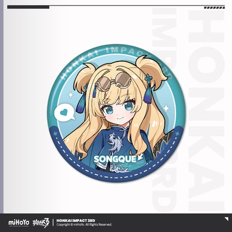 【崩壊3rd公式店】第2部 ちびっこ 缶バッジ 15元