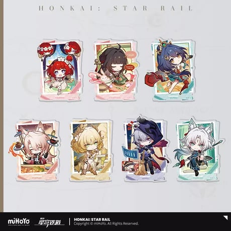 【崩スタ公式店】新春賀歳 アクリルスタンド 35元 （予約200日以内発送）