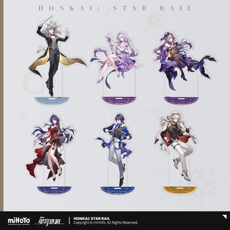 【崩スタ公式店】星鉄LIVE アクリルスタンド 48元
