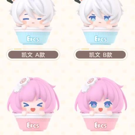 【崩壊3rd公式店】カップ麺 ぷち フィギュア 第1弾 キャラ別 39.8元