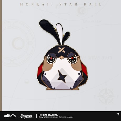 【崩スタ公式店】 ミスターフク郎の客室 マグネットバッジ 38元