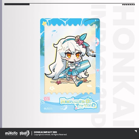 【崩壊3rd公式店】 夏日同行 クリアカード 15元 (予約200日以内発送)