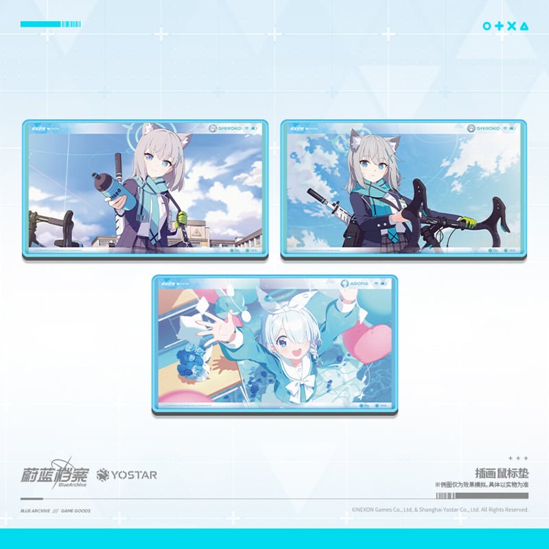 ブルアカ公式店】デスクマット 第一弾 88元 | ちゃぱん