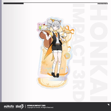 【崩壊3rd公式店】けもみみカフェ アクリルスタンド 48元 (予約200日以内発送)
