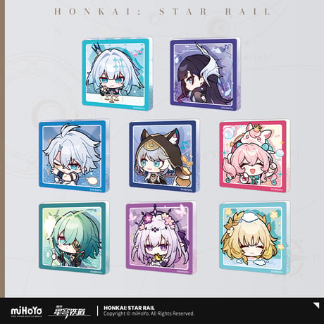 【崩スタ公式店】パム展覧会 流砂 マグネット 32元
