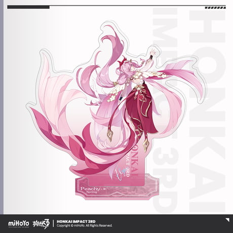 【崩壊3rd公式店】時紡新裳 アクリルスタンド 48元