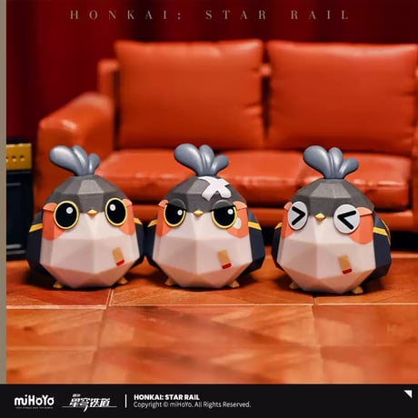 【崩スタ公式店】 折り紙の小鳥 ミニフィギュア 5個組 69元