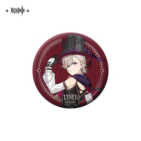 【原神公式店】ファデュイ 缶バッジ 12元