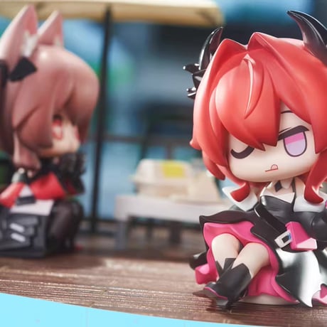 【明日方舟終末地旗艦店】ChatChat ミニ フィギュア 第1弾 単品 138元 （予約8下発送）