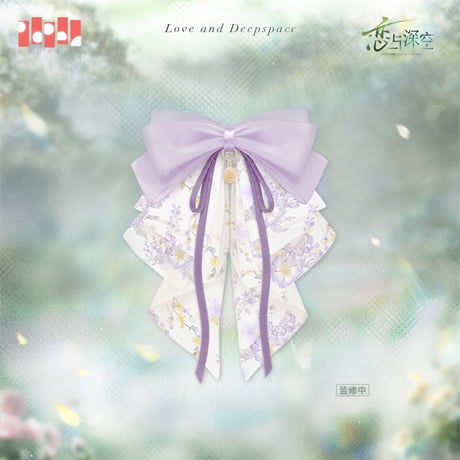 【恋と深空】2608 春天対花所做事 ヘアクリップ 45元 （予約220日以内発送）