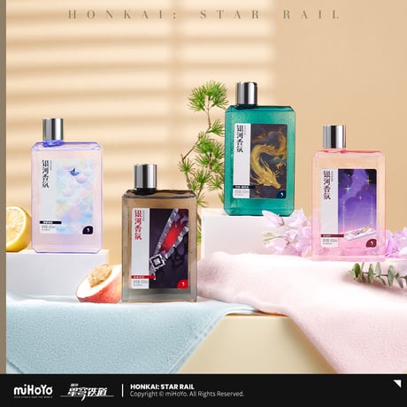 【崩スタ公式店】2604 銀河香氛 シャワージェル 69元 （特別貨物便・予約200日以内発送）