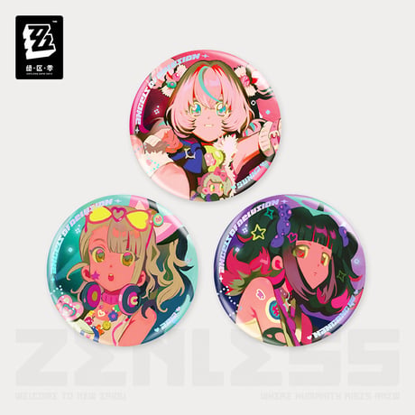 【ゼンゼロ公式店】旧夢的安可曲 缶バッジ 16元 （予約2027年1下発送）