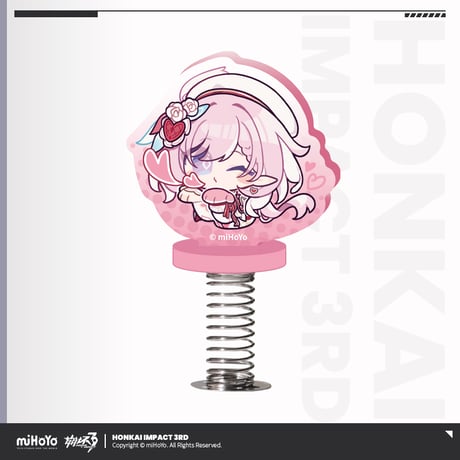 【崩壊3rd公式店】HONKAI MEME  バネ アクリルスタンド 28元