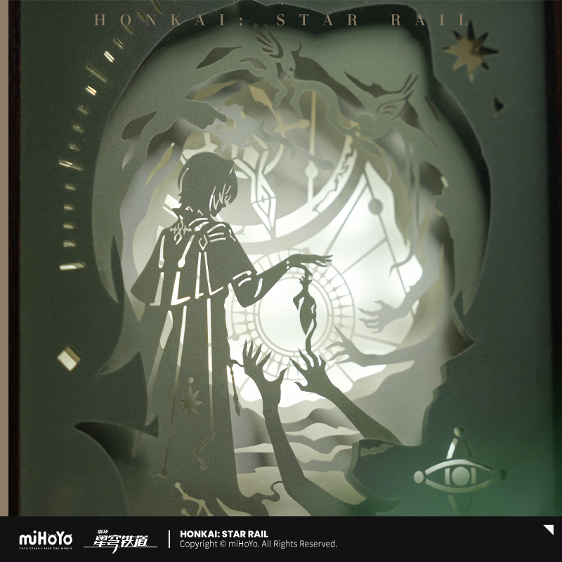 崩壊スターレイル　思考実験　切り絵ライト　公式正規品　【アナイクス】 崩スタ公式店】アナイクス 思想実験 切り絵 ライト 119元 （予約200日