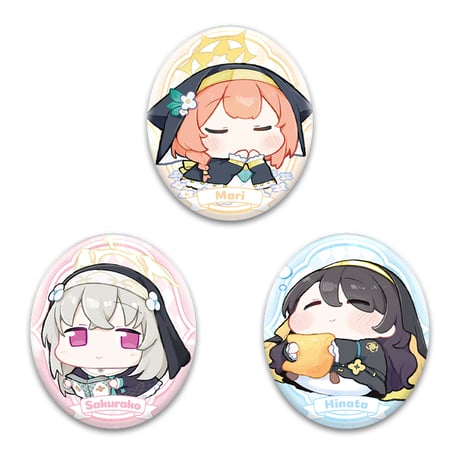 【新品未開封】ブルーアーカイブ　3箱　アクリルフィギュア&キーホルダー　缶バッジ CATEGORY ブルアカ公式店 | ちゃぱん