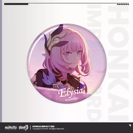 【崩壊3rd公式店】  CG キャラ 缶バッジ Vol.3 セット 180元