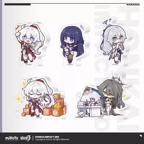 【崩壊3rd公式店】喧鼓祈新 アクリルブロック 28元