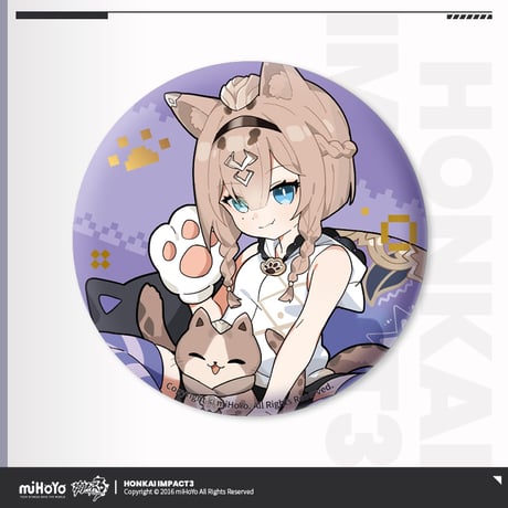 【崩壊3rd公式店】ちびっこ英傑 缶バッジ 15元