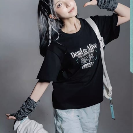 【崩スタ公式店】ホタル Tシャツ 黒色 129元 （予約8下発送）