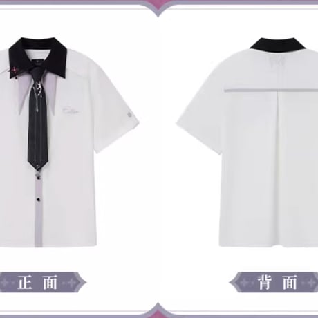 【崩スタ公式店】長夜月 半袖シャツ 299元 （予約8下発送）