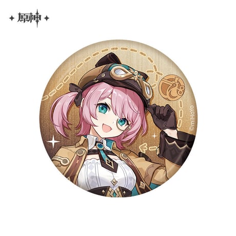 【原神公式店】テイワット ファッション 缶バッジ 15元 （予約12上発送）