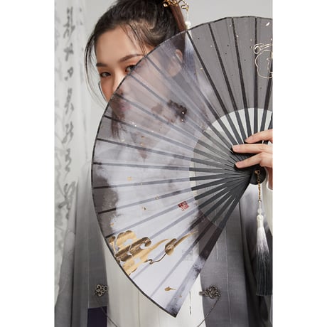 【崩壊3rd公式店】雲墨丹心 扇子 99元