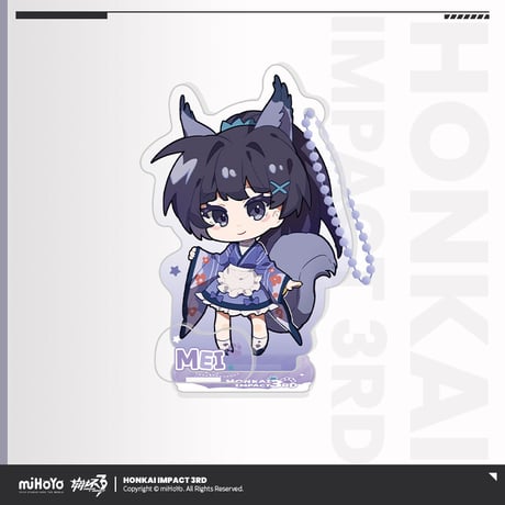 【崩壊3rd公式店】 萌獣楽園 2way チャーム 35元 (予約200日以内発送)