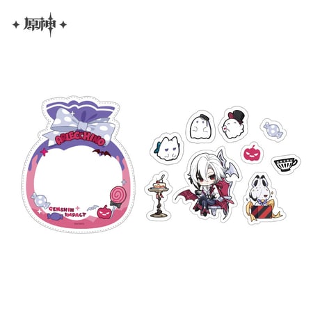 【原神公式店】幽夜綺想 フレークシール 24元