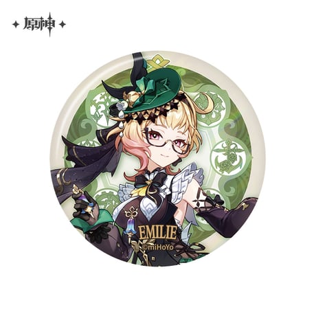 【原神公式店】フォンテーヌ 缶バッジ 12元