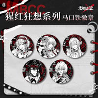【無期迷途】2604 猩紅狂想 缶バッジ 15元 (予約170日以内発送)