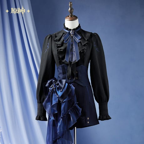 【原神公式店】フリーナ 長袖 ブラウス 299元 （予約10下発送）