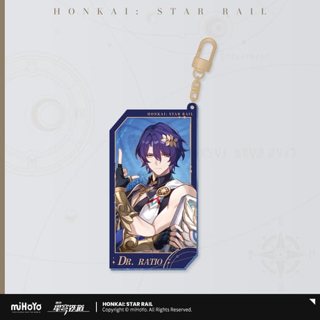 【崩スタ公式店】群星邀約 流砂 キーホルダー A 40元