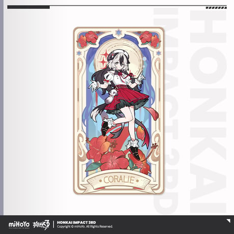 【崩壊3rd公式店】夜綻芳華 フィルム風 カード 19.9元 (予約200日以内発送)