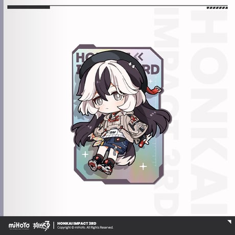【崩壊3rd公式店】第二部 ちびキャラ ホロカード 10元