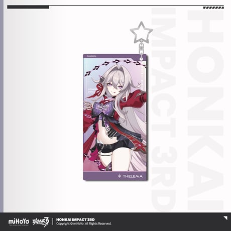【崩壊3rd公式店】第二部 立ち絵 キーホルダー 32元