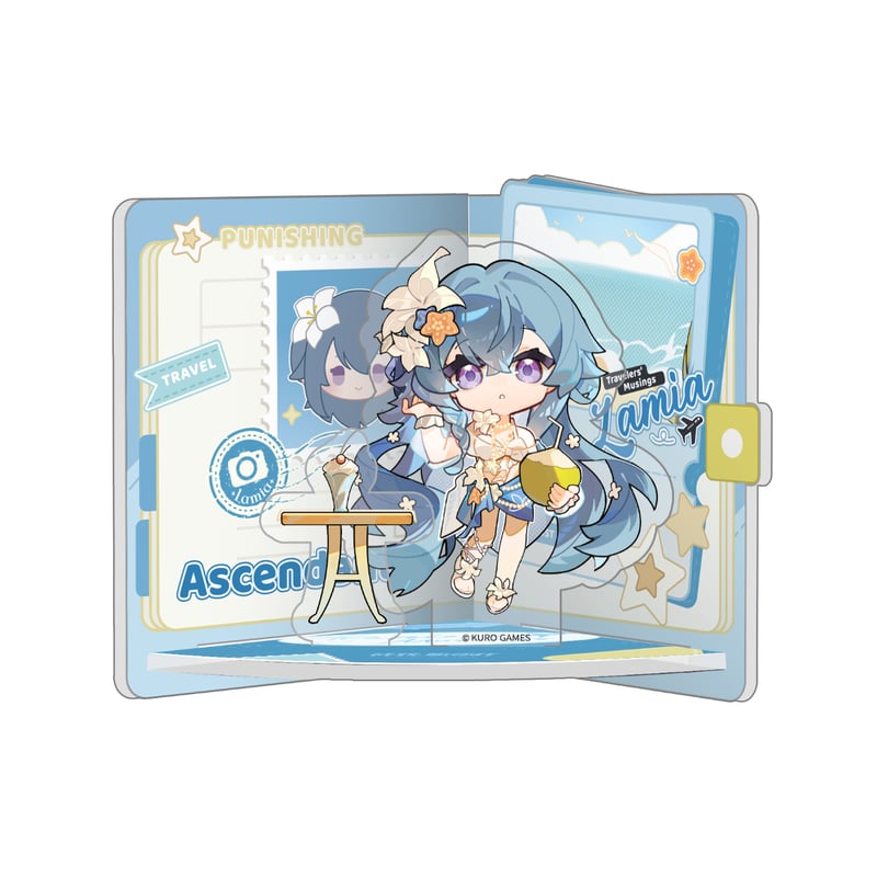 パニグレ 悠旅綿語 もふもふ パスケース アクスタ リー KURO GAMES旗艦