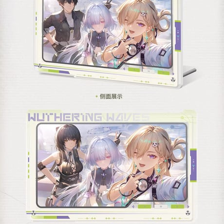 【KURO GAMES旗艦店】鳴潮 2601 合影記念 ポストカード ＆ スタンド 52元 (予約7上発送)
