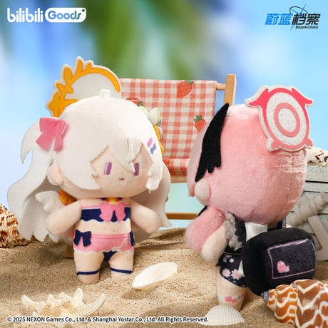 【ブルアカ公式店】 bilibili コラボ 水着 マスコット チャーム 59元 （予約160日以内発送）