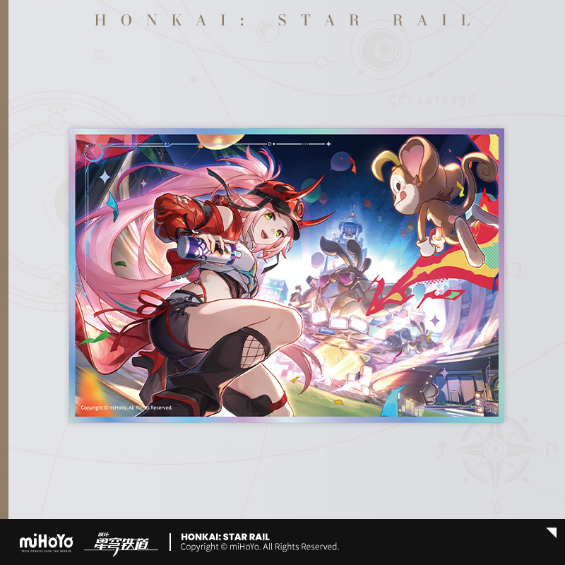 崩スタ公式店】星間旅行 アクリル色紙 48元 | ちゃぱん