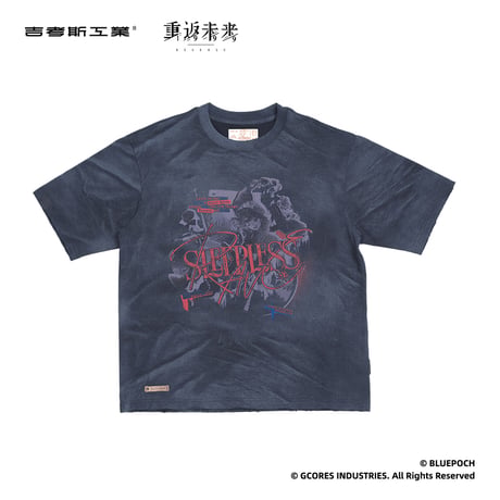 【重返未来1999】吉考斯工業 コラボ レグルス Tシャツ 199元