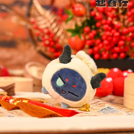 【明日方舟公式店】2602 龍泡泡 中華まん マスコットチャーム 単品 45元 （予約200日以内発送）