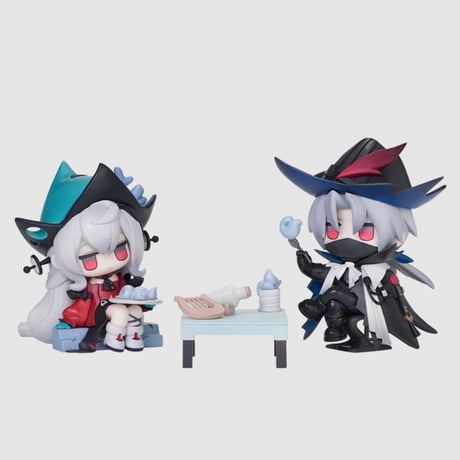 単独発送【明日方舟公式店】ChatChat ちびキャラ フィギュア 2606 セット 258元 （予約2027年3下発送）